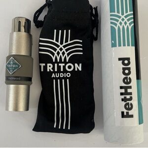 Triton Audio FetHead Phantom In-line Microphone Preamp - Adds 27db Of Clean Gain